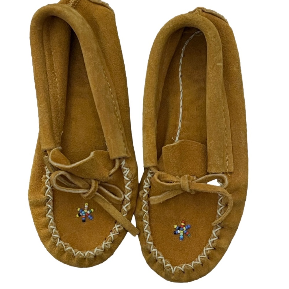 Handmade Leather Moccasins from Canada Child size 1